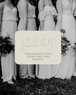 Hledáte šperk pro družičky nebo svědkyni? 💍 Připravila jsem pro vás výběr kousků, které krásně sladí celý svatební den....