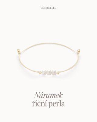 Perličky na provázku nabízím ve variantě se stříbrnými i zlatými komponenty 💛 omrkněte to 👉🏻...